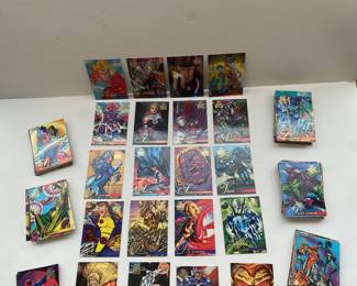 1995 Flair Marvel Annual Card Set of 106:  Located at Checkout