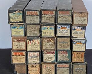 Player Piano Music Scrolls