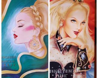 Evergreen Princess Barbie (U); Midnight Princess Barbie (U)