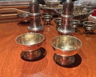 TIFFANY SALTS & PEPPERS