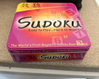 Sudoku magnet board game