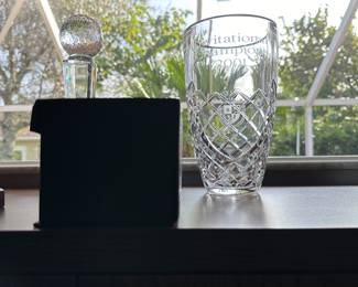Golf Trophies/ use as a vase for flowers 