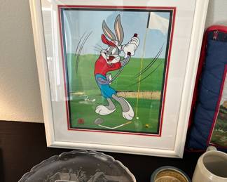 Looney Tunes Bugs Bunny golfer
