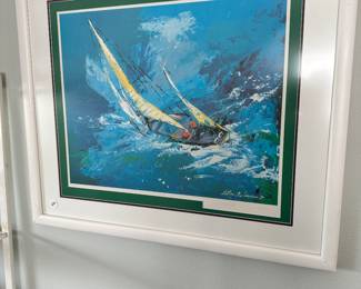 Le Roy Neiman signed