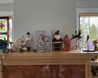 Christmas Decorations, Lladro w/ Box - Girl on Carousel