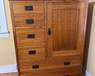 Michaels for Restoration Hardware - Mission Oak Chest of Drawers (Cedar Lined)