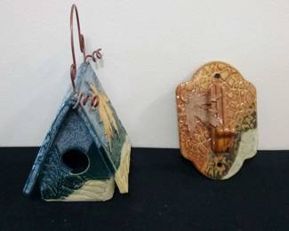 Birdhouse And Wall Decor