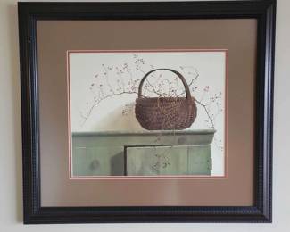 Pauline Eble Campanelli Wild Rose Berries framed print primitive