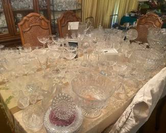 Waterford, elegant linens