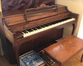 Baldwin, vintage sheet music, records and books