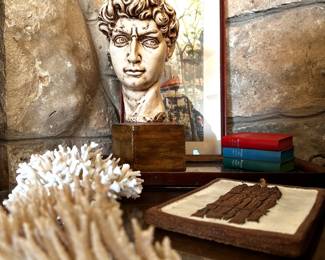 Coral & Decorative Bust