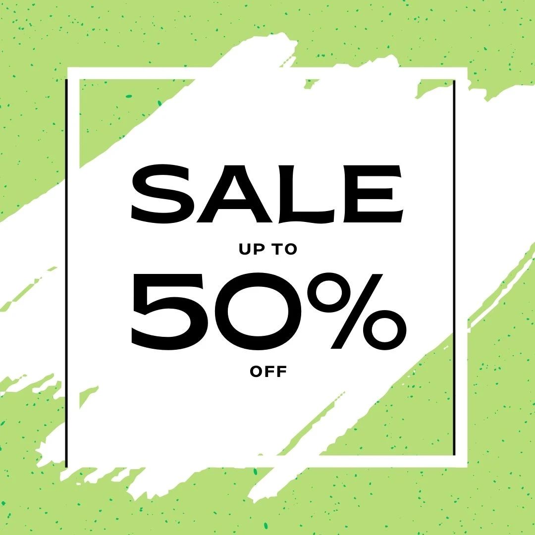 Sunday - Up To 50% Off Marked Items