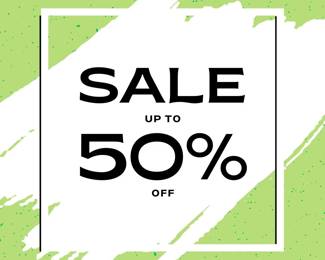 Sunday - Up To 50% Off Marked Items