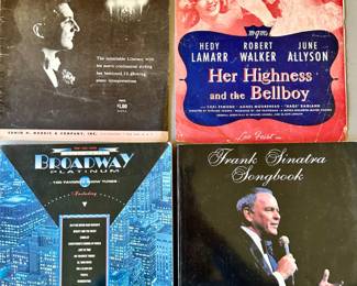 Vintage sheet music