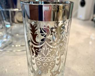 Vintage Kimiko highball, decanter, and caddy set