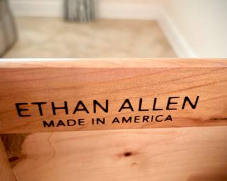 Ethan Allen dove-gray dresser - like new condition