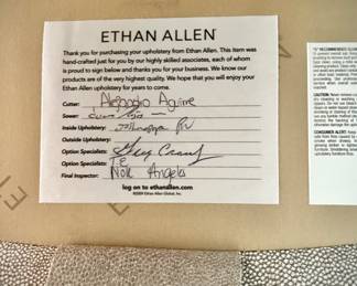 Ethan Allen chaise lounge - like new condition