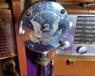 Vintage Astatic Silver Eagle Microphone