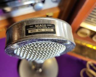 The Astatic Corp. D-104 Lollipop Microphone