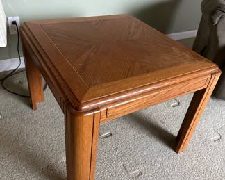 Vintage Wood Side Table