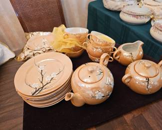 Lusterware Tea Set