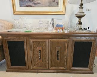 Vintage Stereo Cabinet