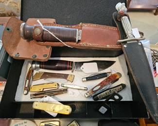 Vintage knives / pocket knives / boot knives