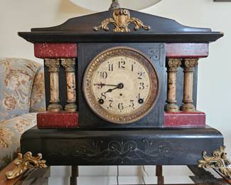 Seth Thomas Antique Adamantine Mantle Clock