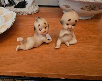 Vintage doll figurines