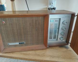 Vintage Panasonic am/FM cabinet radio...awesome sound!