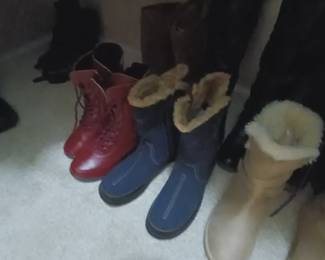 One entire room with just boots!