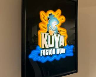 Kuya Fusion Rum Light Up Sign