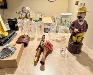 Beer Tap Handles, Decanters
