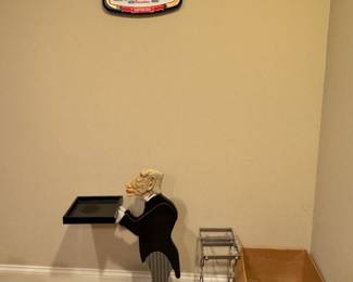 Labatts Sign, Butler Tray Stand