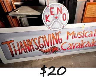 JPAS5007 Thanksgiving Sign Handmade Local Pickup