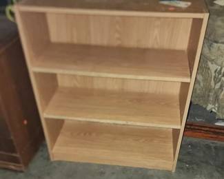 JPAS9011 3 Shelf Particle Board Book Shelf