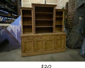 JPAS1008 LARGE WALL STORAGE CABINET FAUX PROP Sceen Local Pickup
