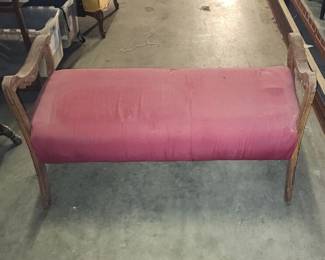 JPAS9095 Vintage Window or Sofa Bench with Arms