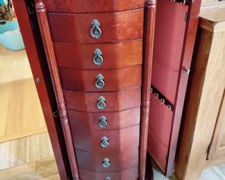 LARGE JEWELRY CABINET