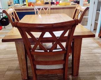 XL FARMHOUSE SOLID WOOD DINING TABLE
