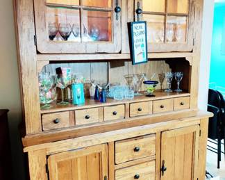 GORGEOUS FARMHOUSE HUTCH