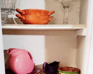 FIESTA PITCHER & PLATES