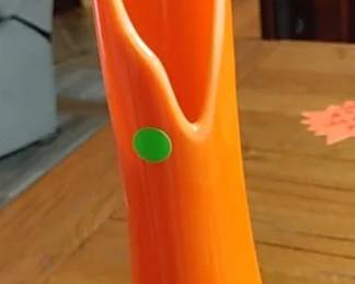 ABSOLUTELY GORGEOUS L. E. SMITH BITTERSWEET SWUNG VASE