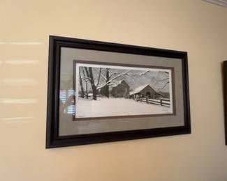 Bob Timberlake sign numbered print
