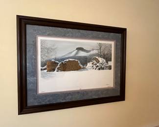 Bob Timberlake sign numbered print