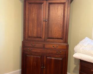 Beautiful Bob Timberlake Cabinet cherry wood in great condition asking $250 and can be Pre Sale measurements in photos   