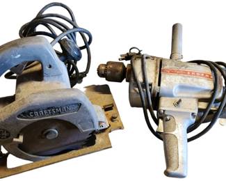 Circular Saw and Drill