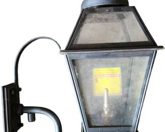 Metal and Glass Lantern