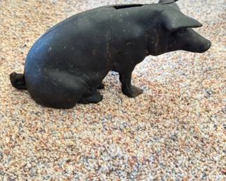 Iron piggy bank