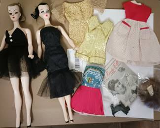 Vtg Hong Kong Bild Lilli Barbie Clone dolls/Clothes/Accessories